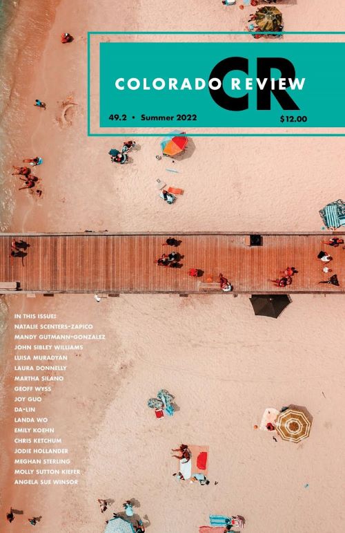 Cover of Colorado Review summer 2022